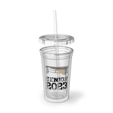 Senior 2023 - Black Lettering - Marimba - Suave Acrylic Cup