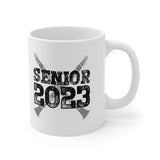 Senior 2023 - Black Lettering - Clarinet - 11oz White Mug