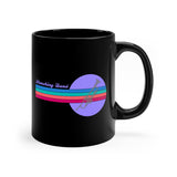 Marching Band - Retro - Trumpet - 11oz Black Mug