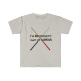 Instrument Chooses - Drumsticks - Unisex Softstyle T-Shirt