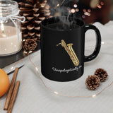 Unapologetically Me - Bari Sax - 11oz Black Mug