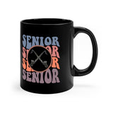 Senior Retro - Bass Clarinet - 11oz Black Mug