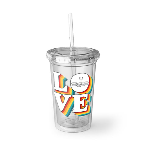 LOVE - Quads/Tenors - Suave Acrylic Cup