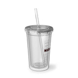 Marching Band - Retro - Maroon - Suave Acrylic Cup