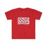 Senior 2023 - White Lettering - Bassoon - Unisex Softstyle T-Shirt