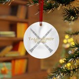 Talk Nerdy To Me - Clarinet - Metal Ornament