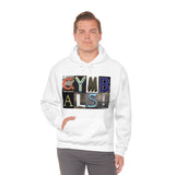 Cymbals - Artsy Alphabet - Hoodie