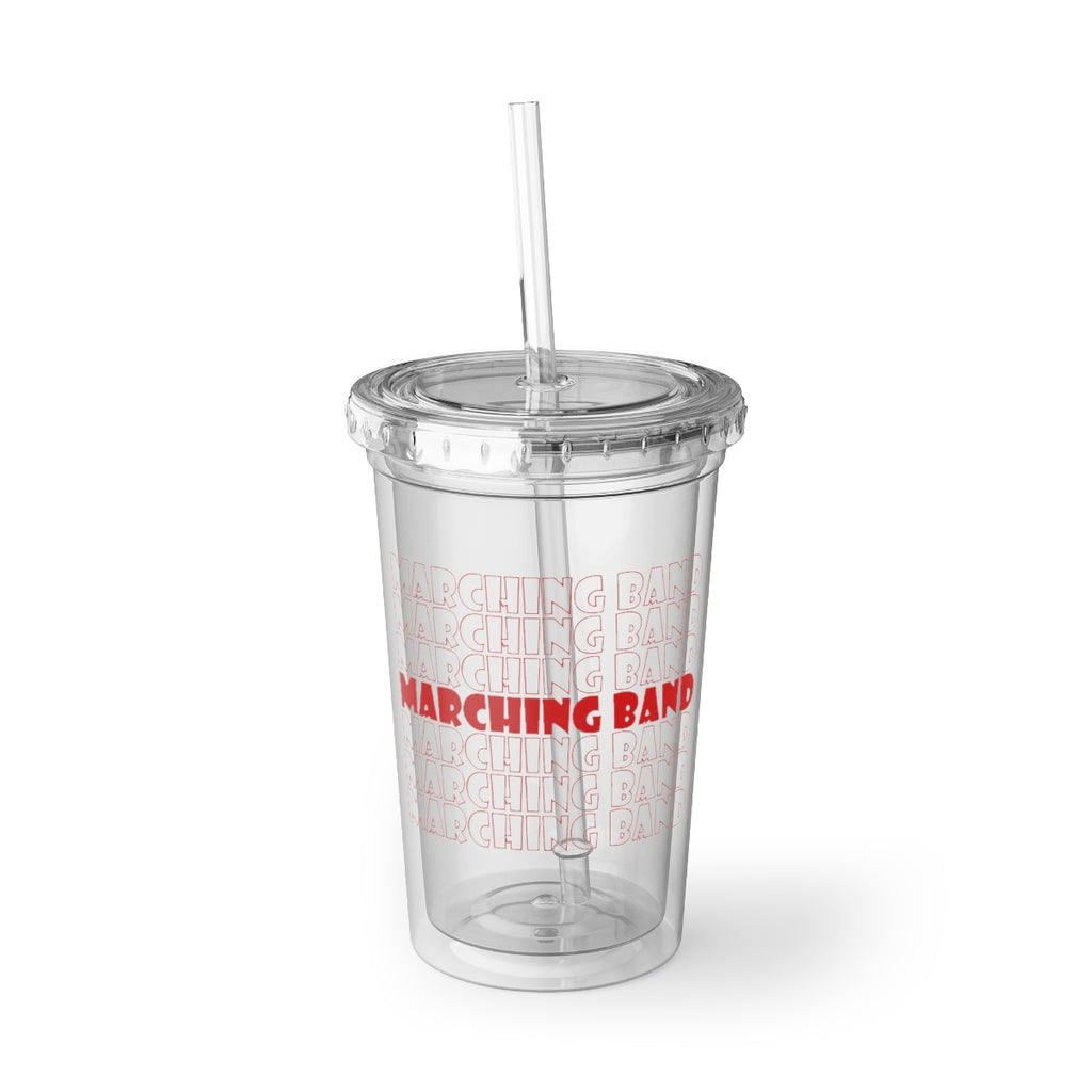 Marching Band - Retro - Red - Suave Acrylic Cup