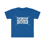 Senior 2023 - White Lettering - Flute - Unisex Softstyle T-Shirt