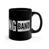 Marching Band - Silver - 11oz Black Mug