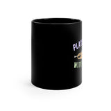 Plays Well With Others - Trumpet - 11oz Black Mug