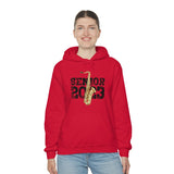 Senior 2023 - Black Lettering - Tenor Sax - Hoodie