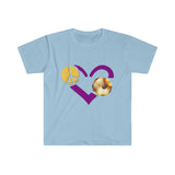 Peace, Love, Cymbals - Unisex Softstyle T-Shirt