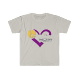 Peace, Love, Quads - Unisex Softstyle T-Shirt