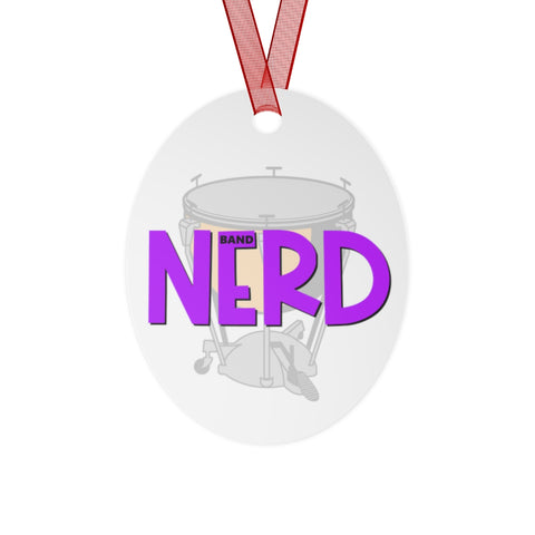 Band Nerd - Timpani - Metal Ornament