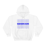 Copy of Marching Band - Retro - Blue - Metal Ornament